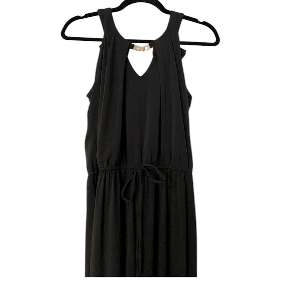 Black Sleeveless Jumpsuit